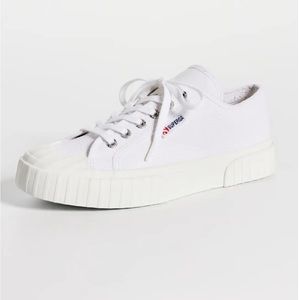 Superga 2630 Stripe Sneakers - White size 6.5